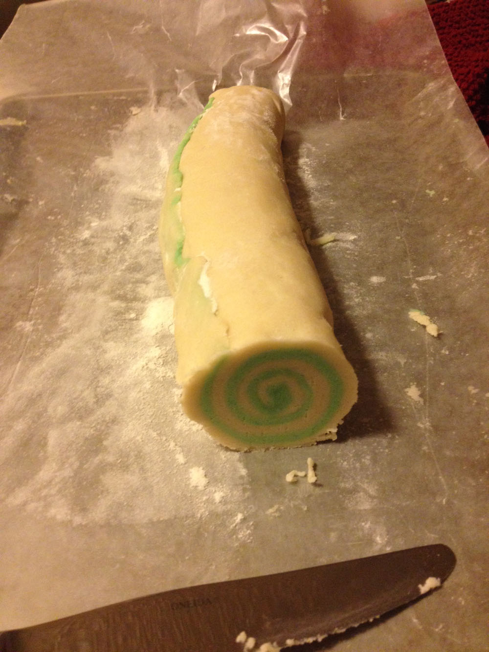 Slice dough
