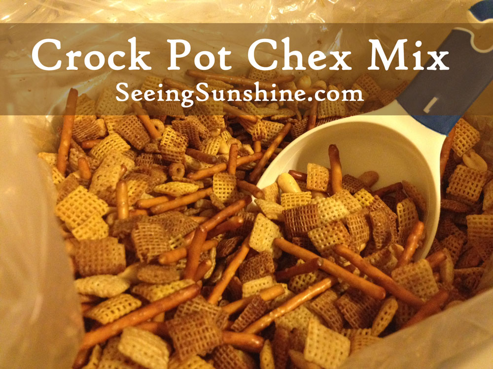 Chex Mix in Crock Pot recipe